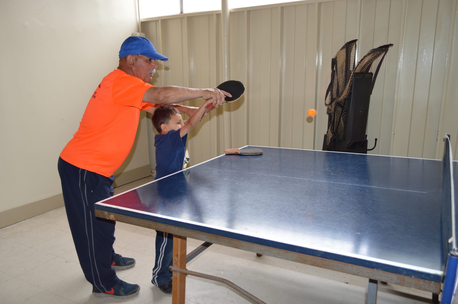 Gimnasio tenis de mesa